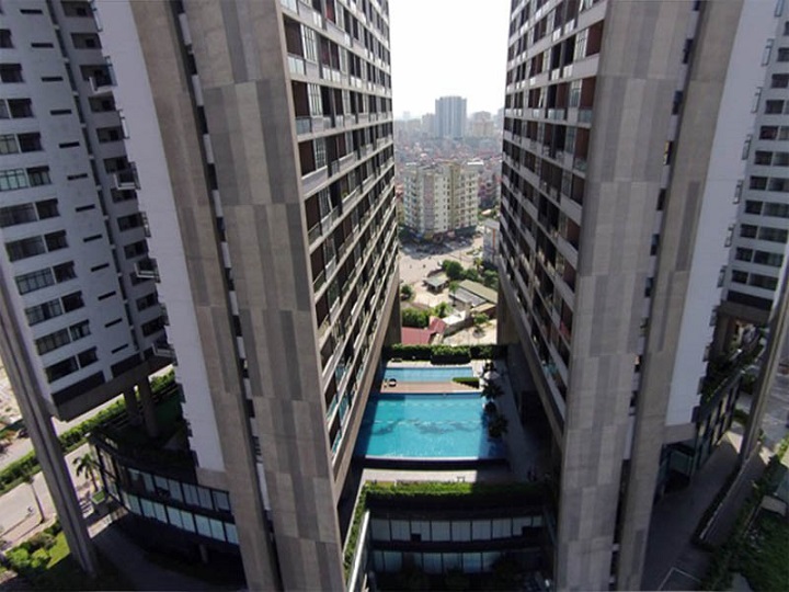 Dolphin Plaza xây bằng gạch không nung công nghệ DmCline Dolphin Plaza xây bằng gạch không nung công nghệ DmCline