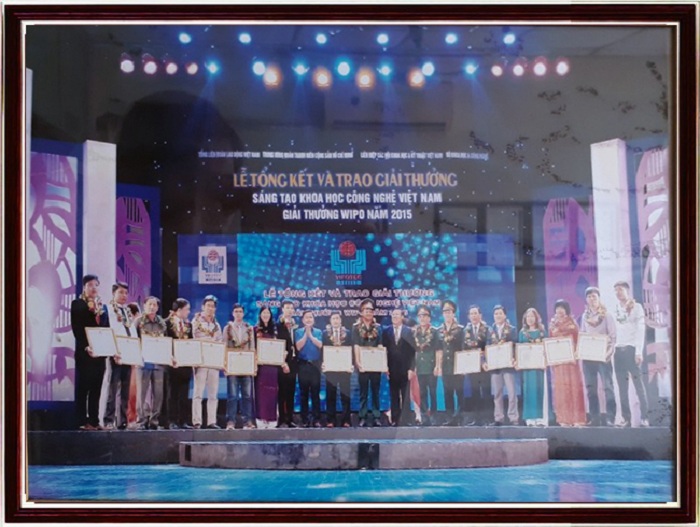 DmC đạt giải sáng tạo khoa học công nghệ 2015 DmC đạt giải sáng tạo khoa học công nghệ 2015