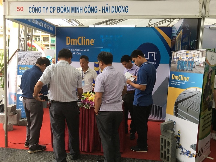 Khách hàng quan tâm tới công nghệ sản xuất gạch không nung DmCline Khách hàng quan tâm tới công nghệ sản xuất gạch không nung DmCline