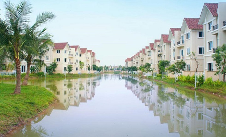 Mô hình khu biệt thự Vincom Village Mô hình khu biệt thự Vincom Village